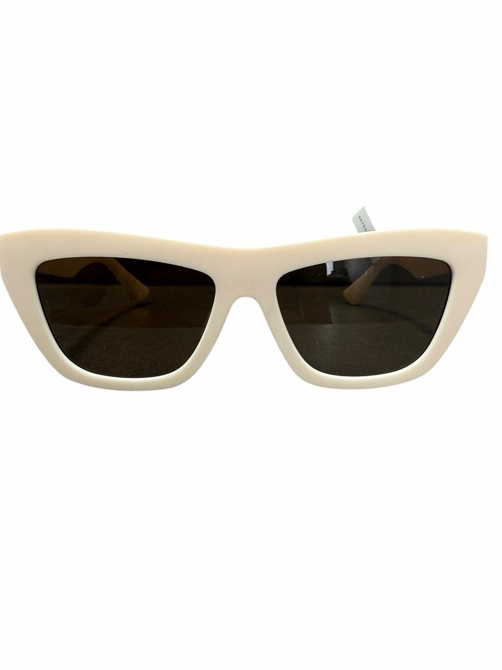 NWT anthropology ivory cat eye sunglasses